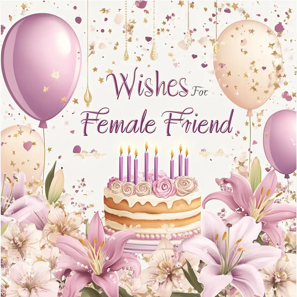 Birthday Wishes For Female Friend