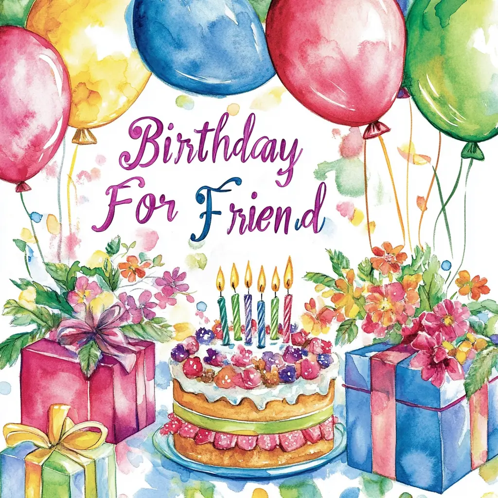 Birthday Wishes For Friend paragraph