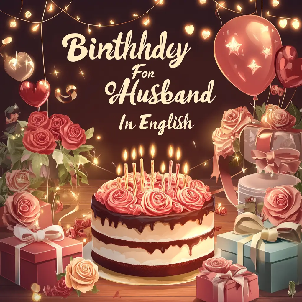  Birthday Wishes For Husband In English