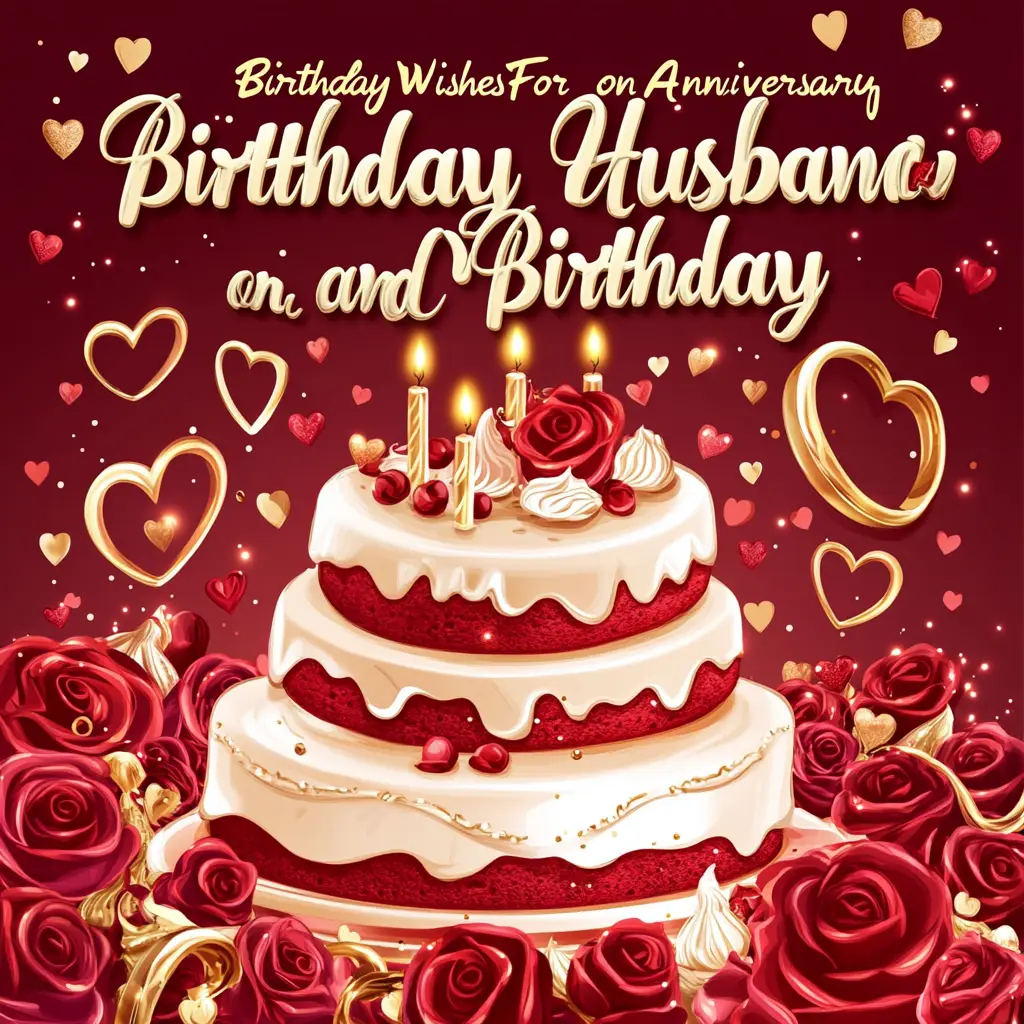 Birthday Wishes For Husband on Anniversary and Birthday