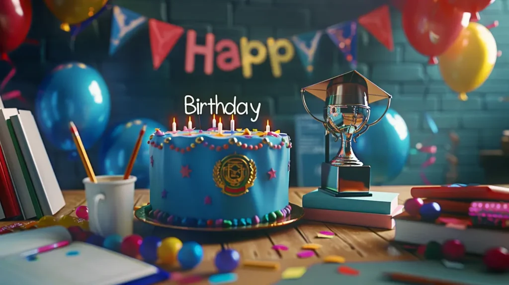 क्लास कैप्टन के लिए जन्मदिन की शुभकामनाएँ