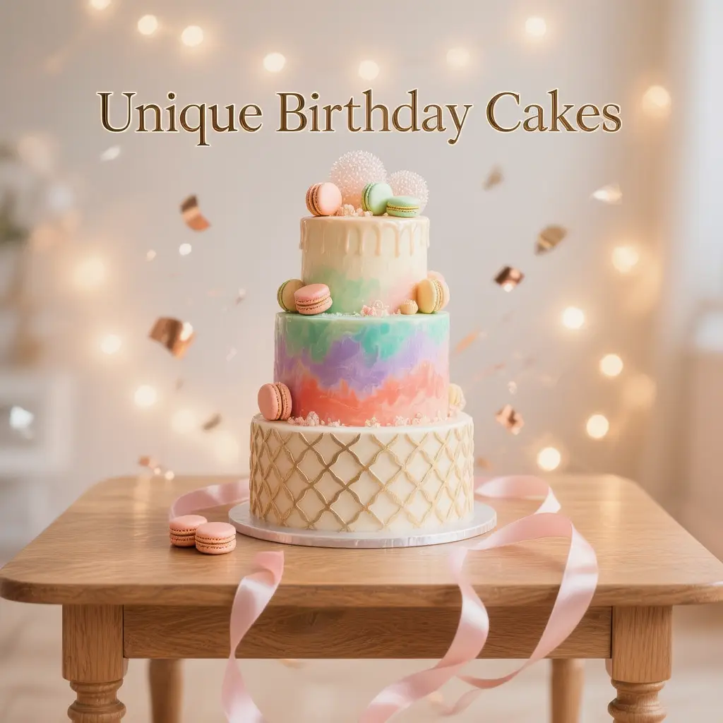 Unique Birthday Cakes