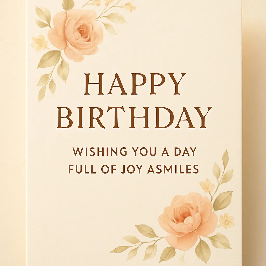 Birthday Card Ideas