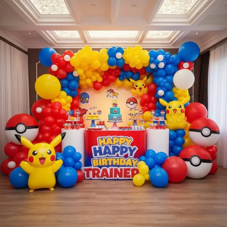 Pokemon Birthday Party Decorations That Create a Magical Celebration