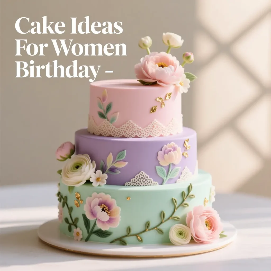 Cake Ideas For Women Birthday