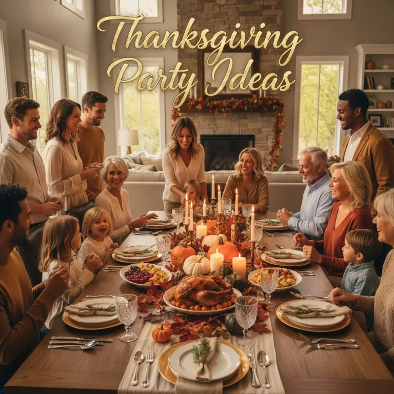 Thanksgiving Party Ideas That Create Lasting Memories