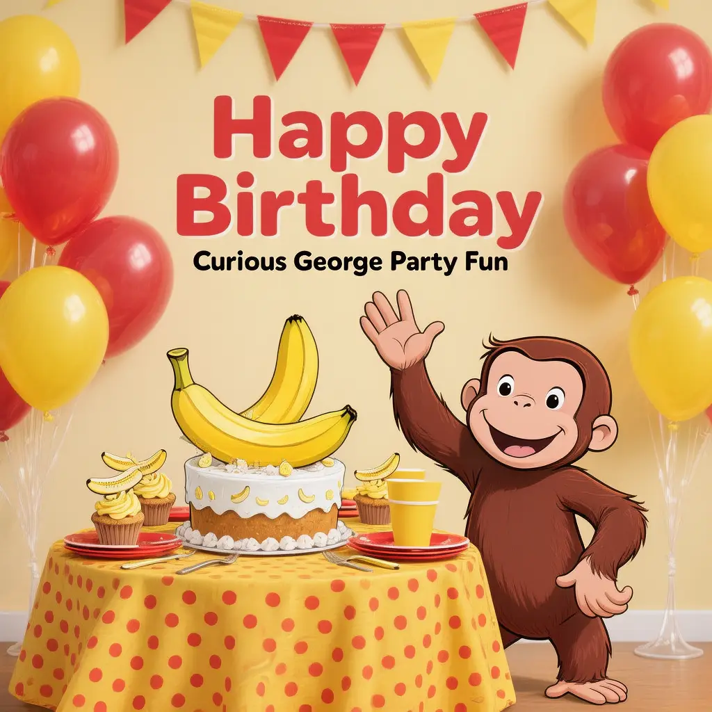 Curious George Birthday Party Ideas That Delight Kids And Parents Alike
