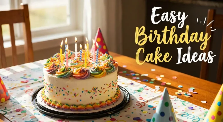 Easy Birthday Cake Ideas: Delicious Creations You Can Make at Home