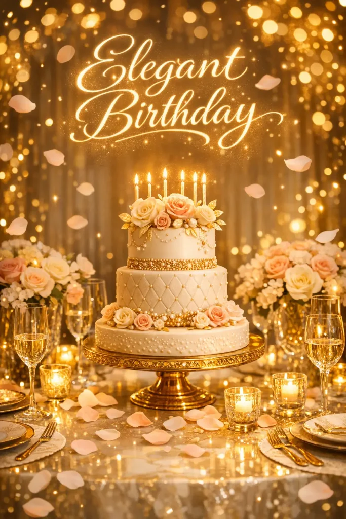 Elegant Birthday