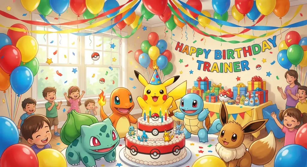Fun and Engaging Pokemon Birthday Party Games