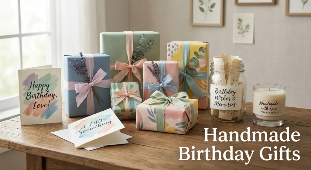 Handmade Birthday Gifts For Different Age Groups
