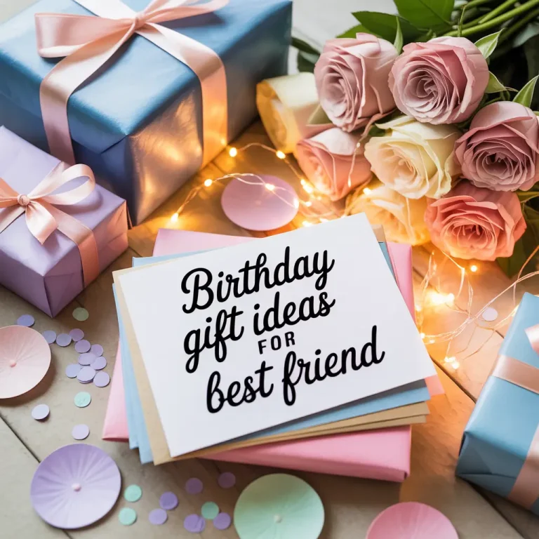 Birthday Gift Ideas for Best Friend That Truly Matter