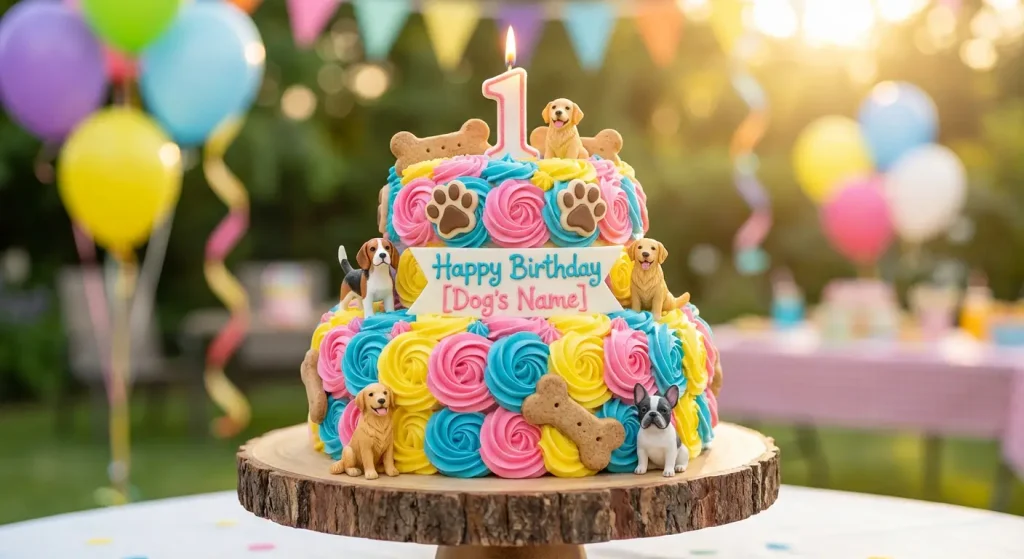 How to Decorate a Dog Birthday Cake