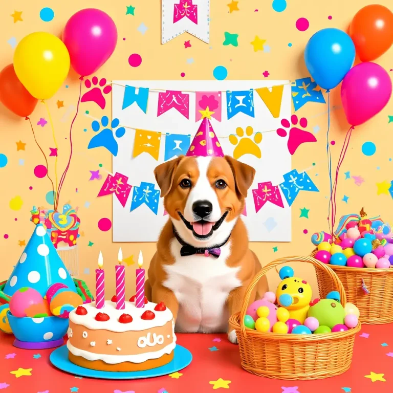 Dog Birthday Party Ideas Decoration