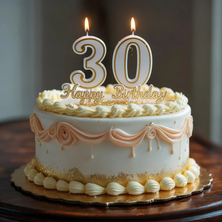 30th Birthday Cake Ideas That Celebrate Style, Flavor, and Meaning