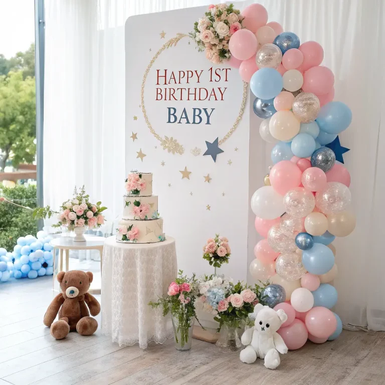 Baby Birthday Decorations That Create Magical