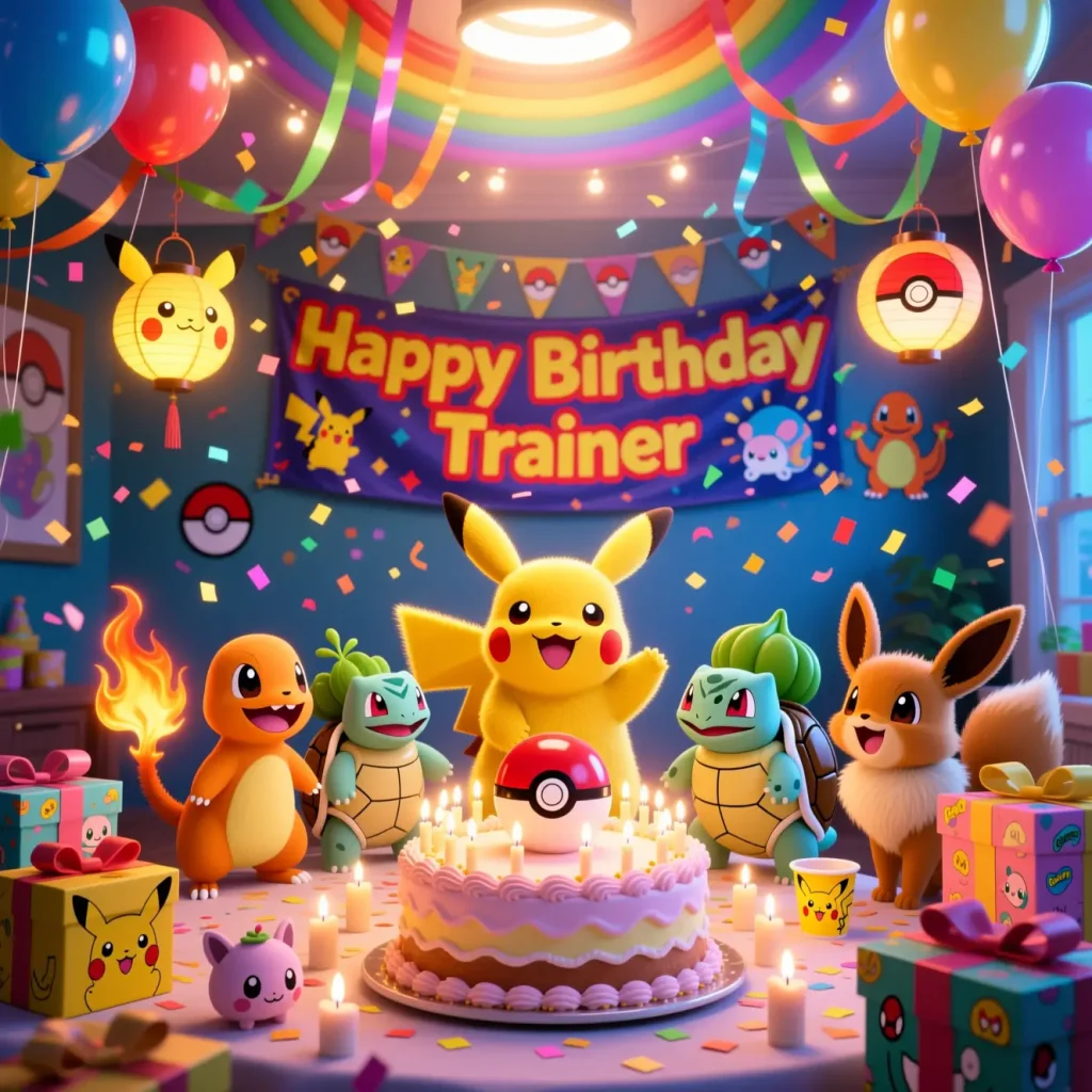 Pokemon Birthday Party