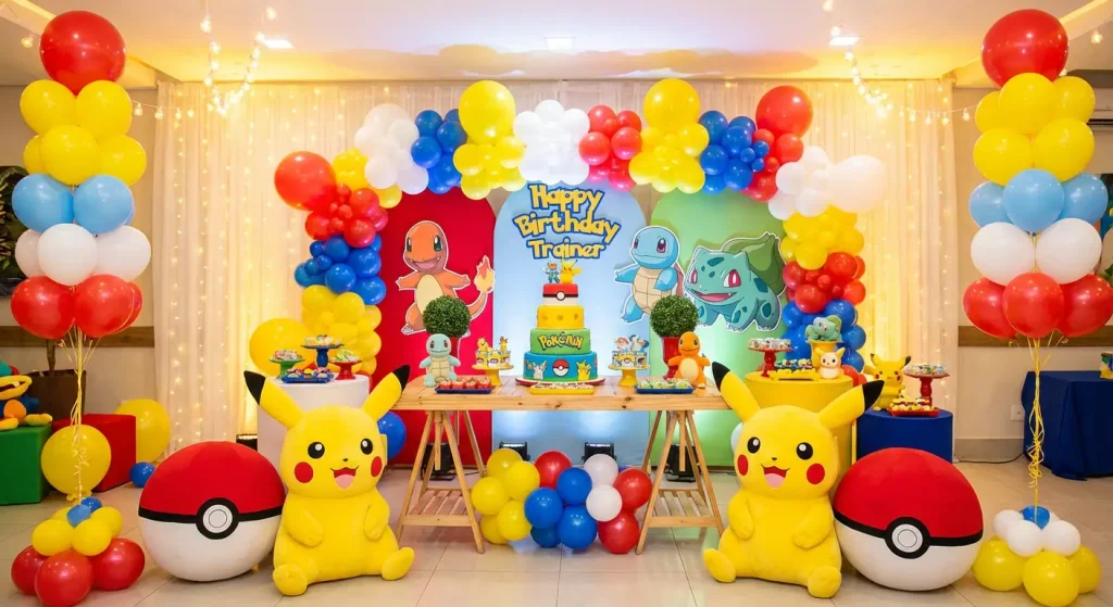 Pokemon Birthday Party Decorations