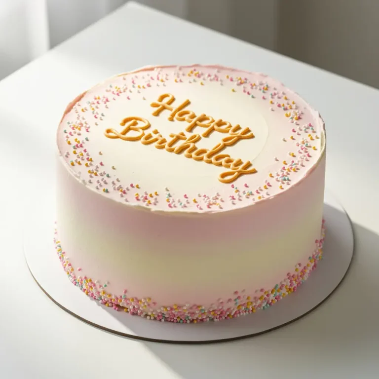 Simple Birthday Cake That Brings Pure Joy