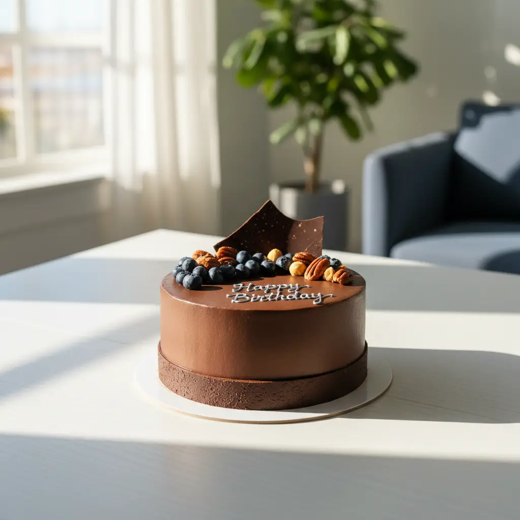 Simple Birthday Cake For Men