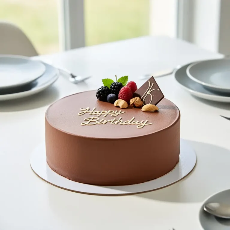 Simple Birthday Cake For Men