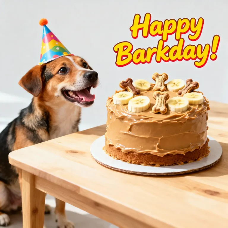 diy Dog Birthday Cake