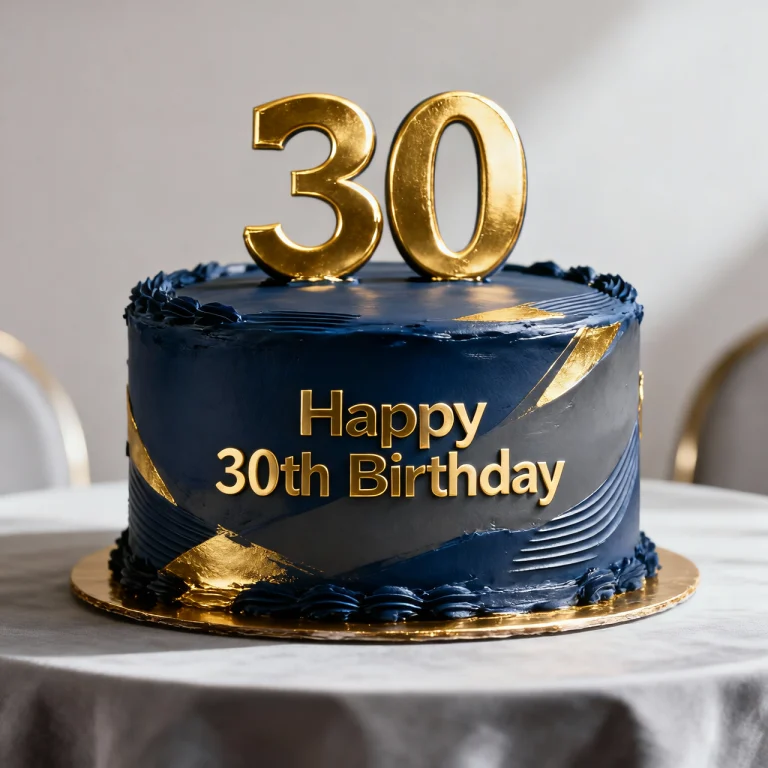 30th Birthday Cake for Him