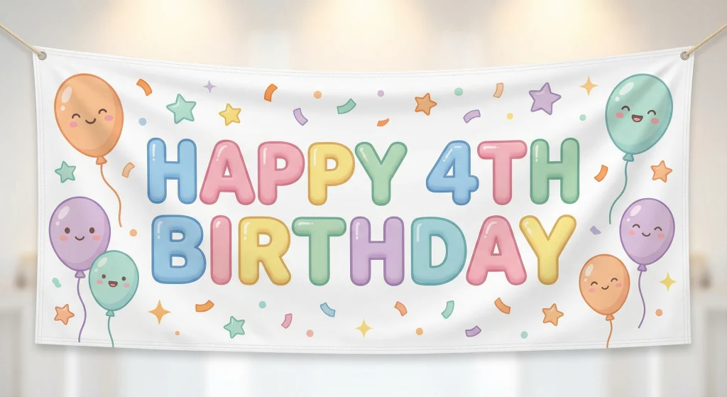 4th birthday theme