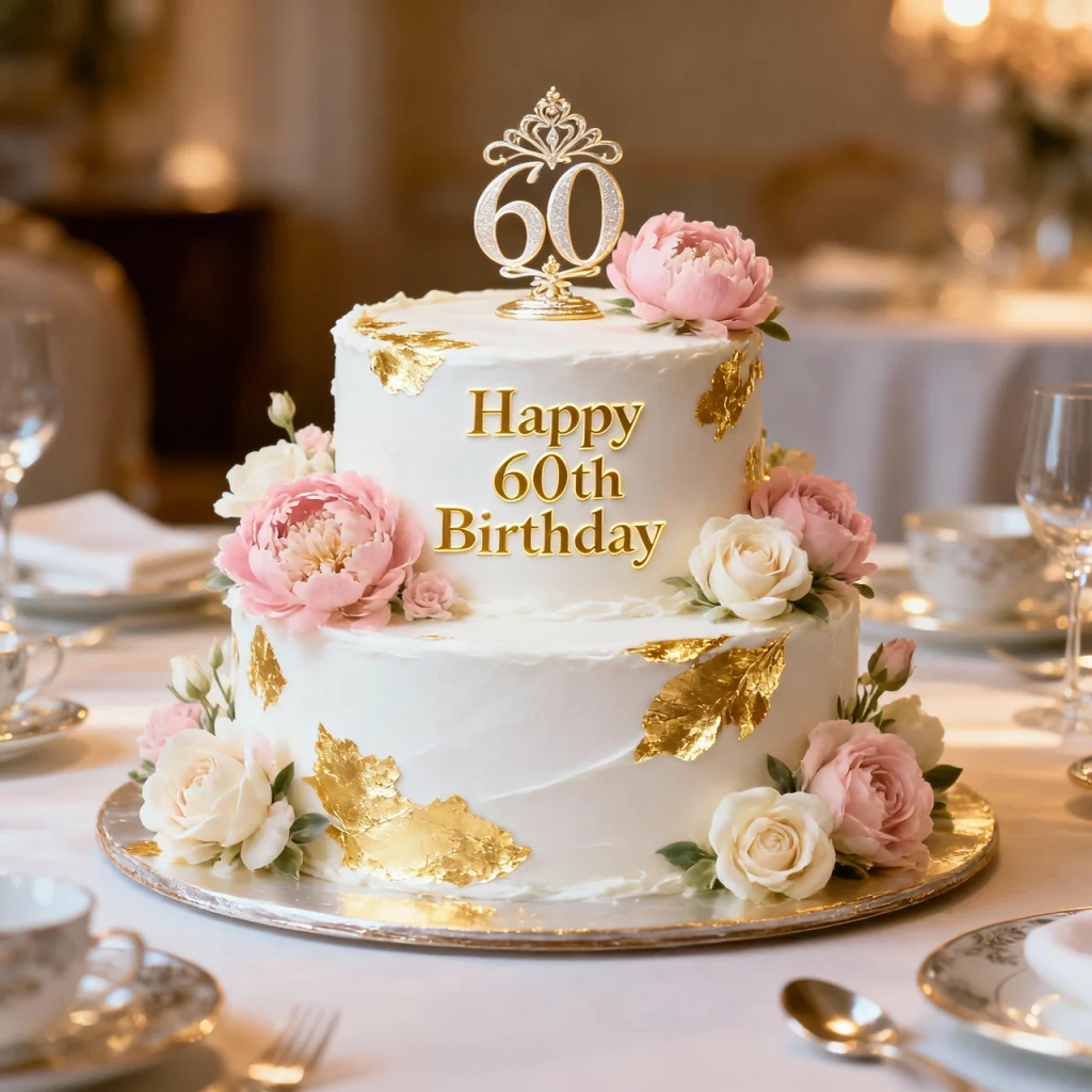 60th Birthday Cake 