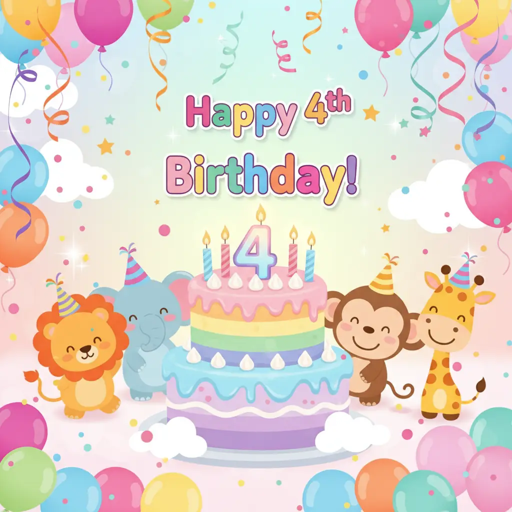 Activities and Games for a 4th Birthday Party