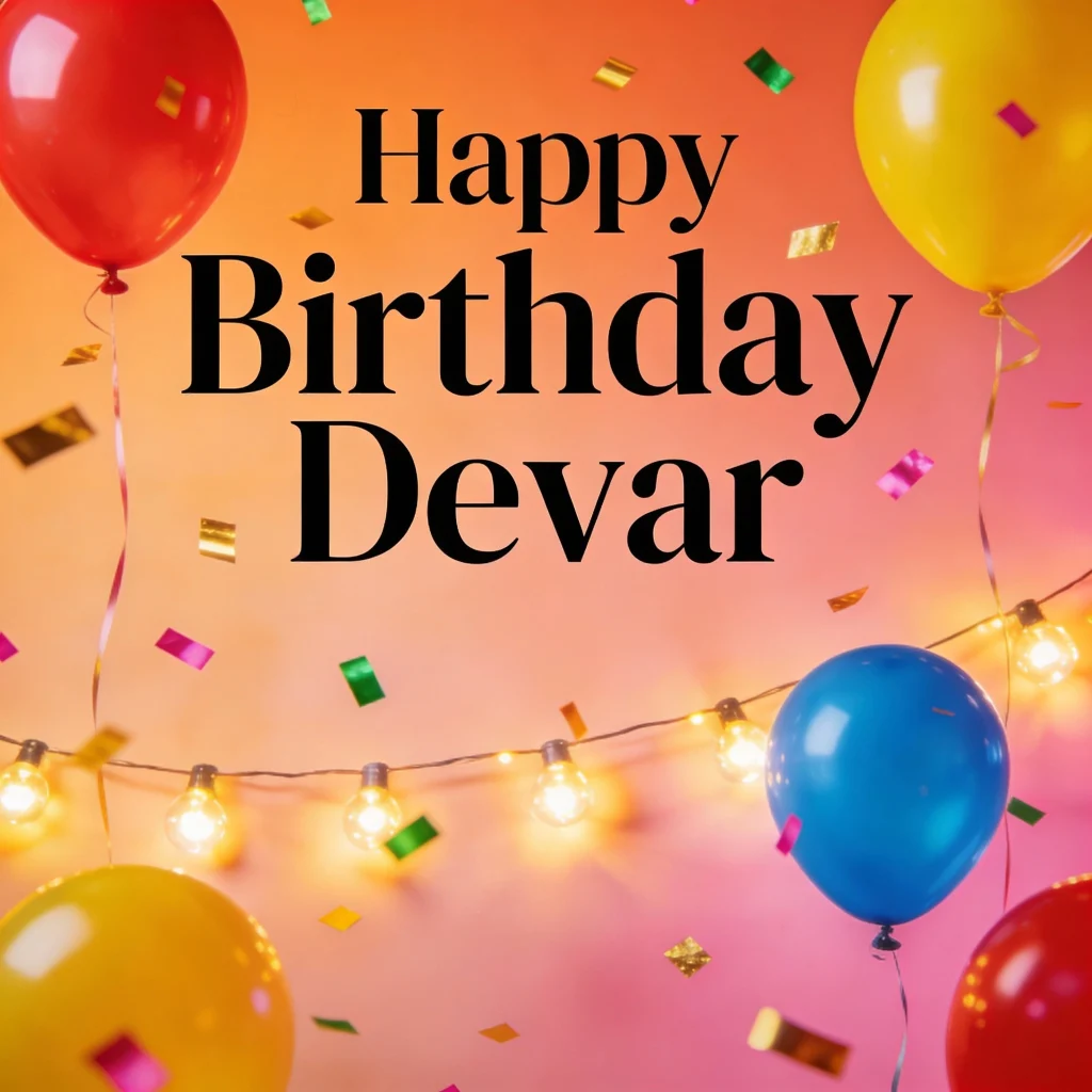 Birthday Wishes for Devar: Heartfelt Messages to Make His Day Special
