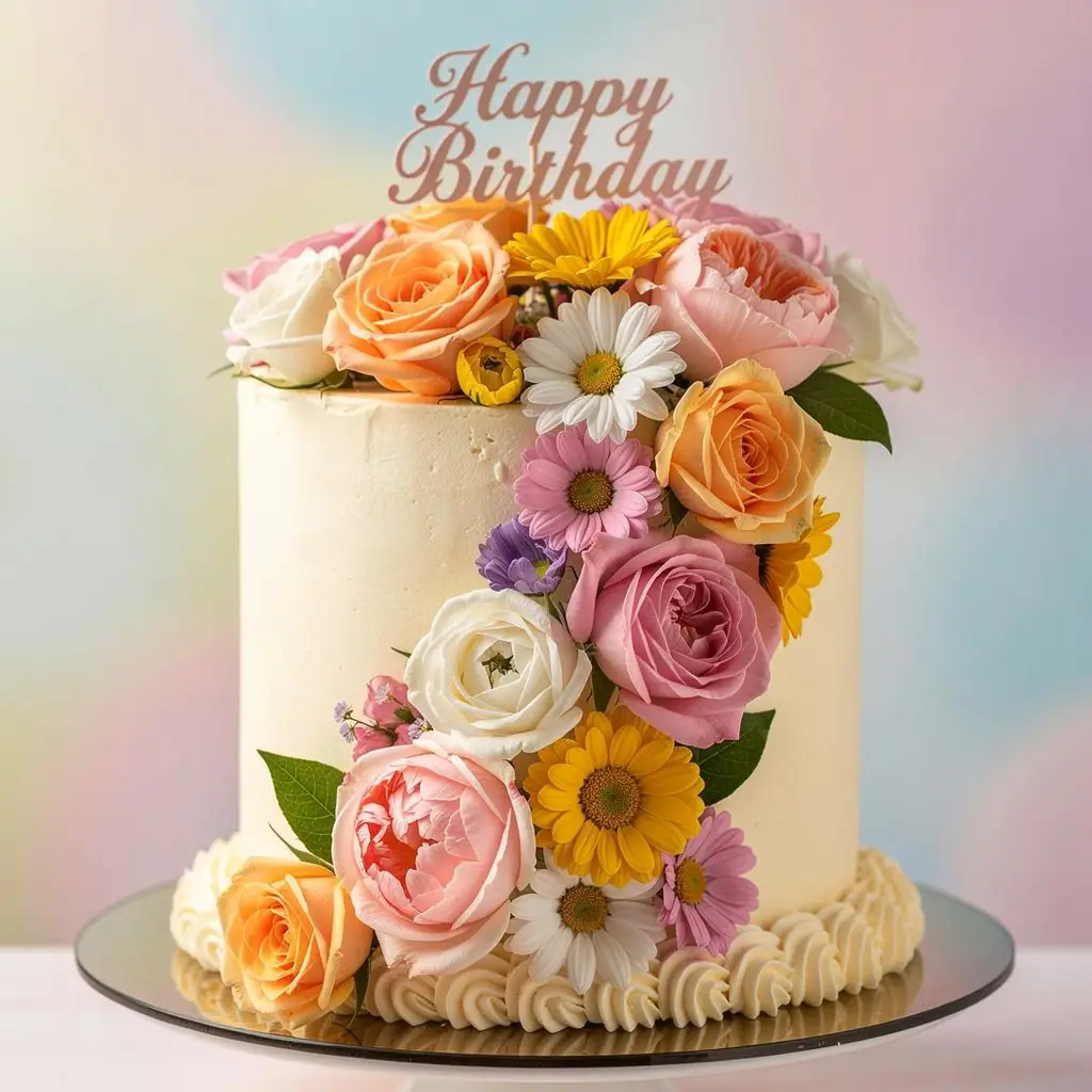 Buttercream Floral Cake Designs