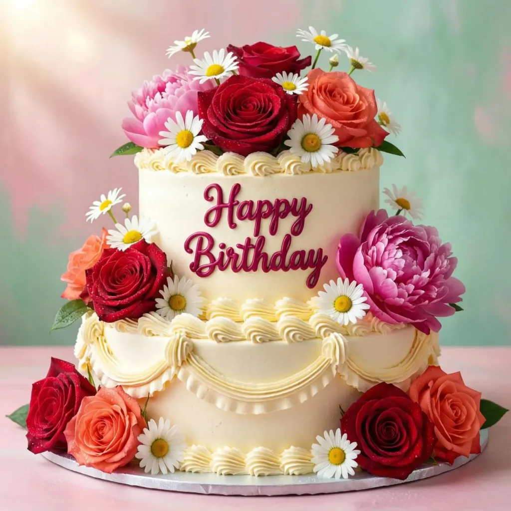 Choosing The Right Colors For Floral Cakes