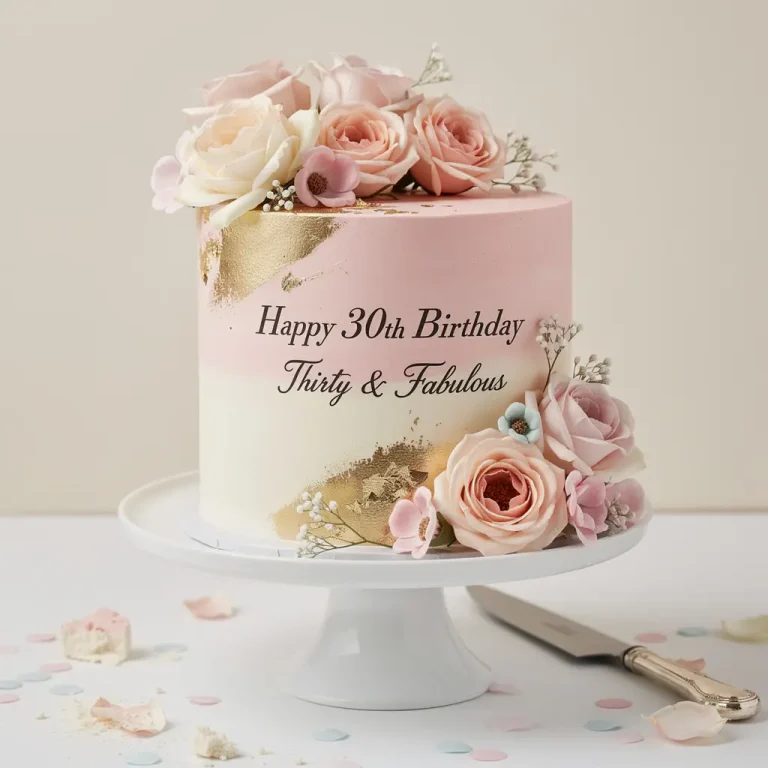 30th Birthday Cake for Women: A Guide to Making Her Celebration Unforgettable