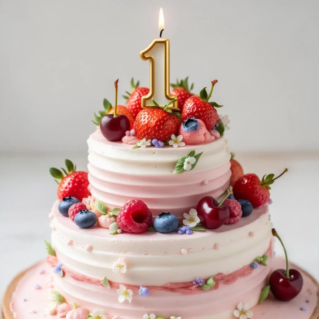 Choosing the Right Berries for a First Birthday Cake