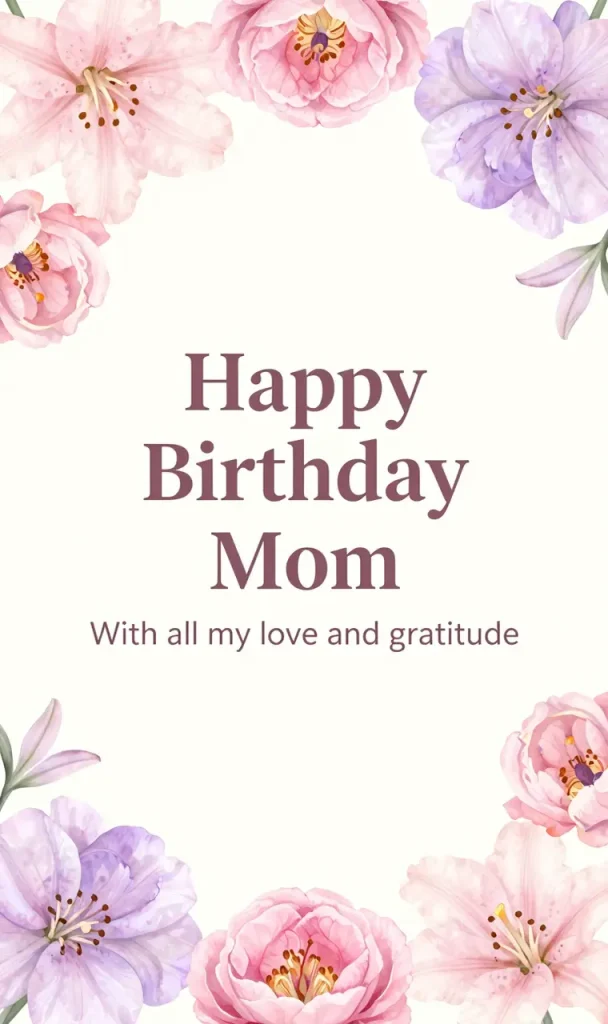 Elegant birthday wishes as a lasting gift