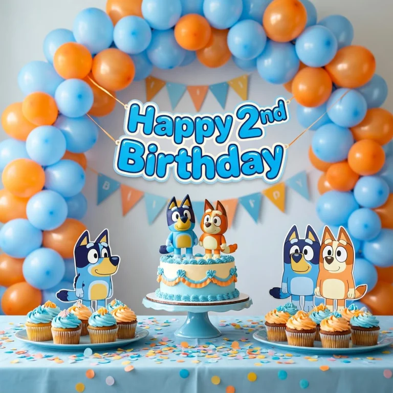 Bluey 2nd Birthday Party Ideas That Create Pure Joy