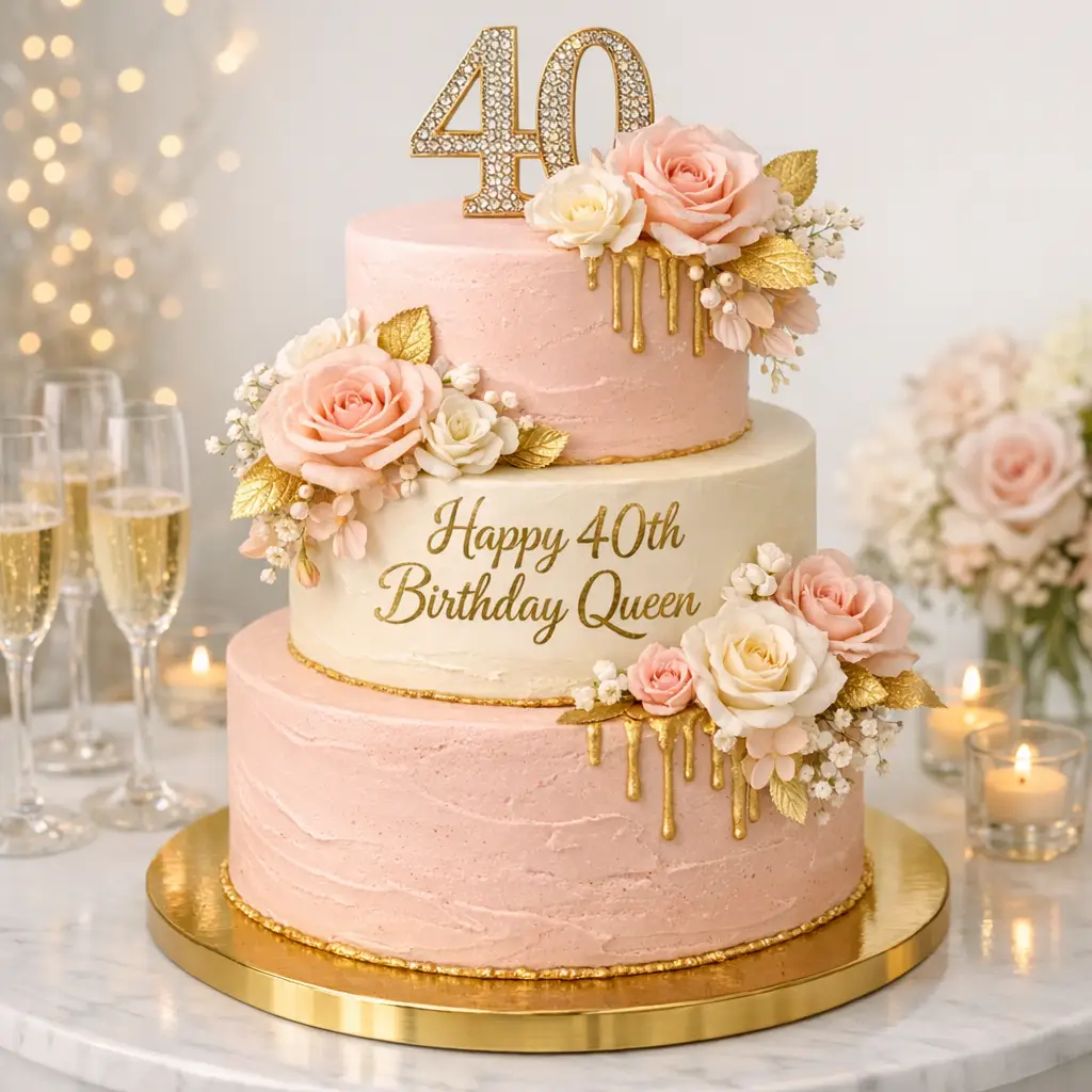 Trends Shaping the 40th Birthday Cake for Women