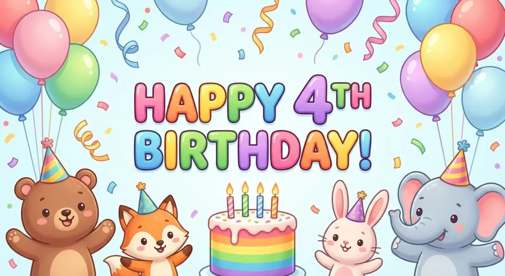 What is the best 4th birthday theme for boys and girls